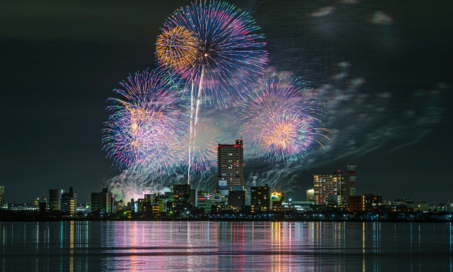 tsuchiura all japan fireworks competition 